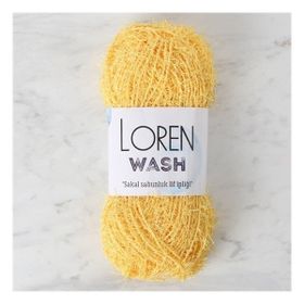 Loren R086 34033 Wash Sarı El Örgü İpi