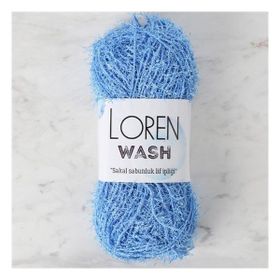 Loren R090 34019 Wash Mavi El Örgü İpi