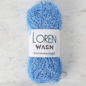 Loren R090 34019 Wash Mavi El Örgü İpi