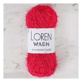 Loren R095 34026 Wash Fuşya El Örgü İpi
