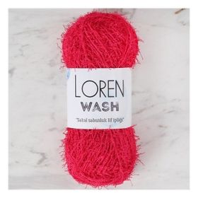 Loren R095 34026 Wash Fuşya El Örgü İpi