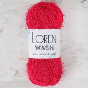 Loren R095 34026 Wash Fuşya El Örgü İpi