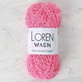 Loren R103 34023 Wash Pembe El Örgü İpi