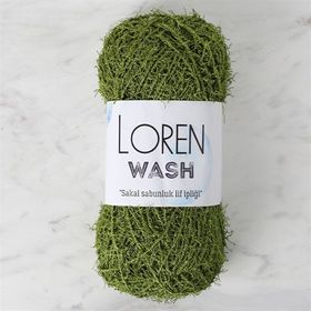 Loren R142 34032 Wash Yeşil El Örgü İpi