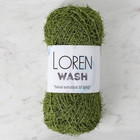Loren R142 34032 Wash Yeşil El Örgü İpi