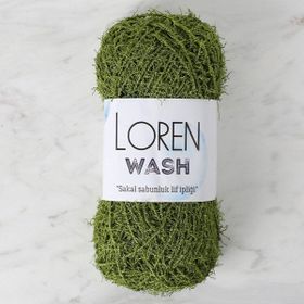 Loren R142 34032 Wash Yeşil El Örgü İpi
