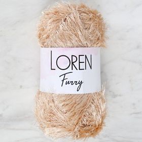Loren RF100 Furry Bej El Örgü İpi