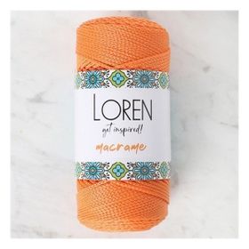 Loren RM0125 34335 Macrame Turuncu El Örgü İpi