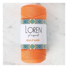Loren RM0125 34335 Macrame Turuncu El Örgü İpi