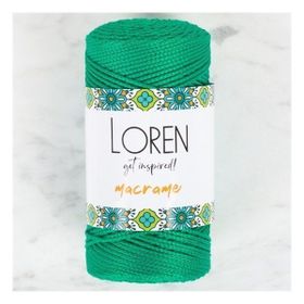 Loren RM0175 34339 Macrame Yeşil El Örgü İpi