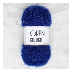 Loren RS0004 34092 Silver Saks Mavisi El Örgü İpi