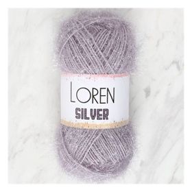 Loren RS0006 34097 Silver Gri El Örgü İpi