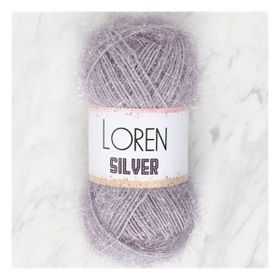 Loren RS0006 34097 Silver Gri El Örgü İpi