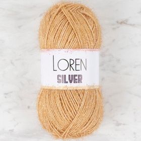 Loren RS00100 34095 Silver Bej El Örgü İpi