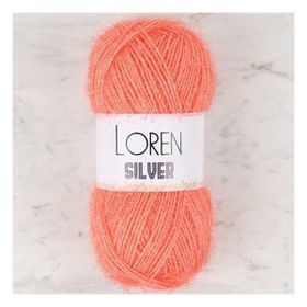 Loren RS0019 34084 Silver Turuncu El Örgü İpi