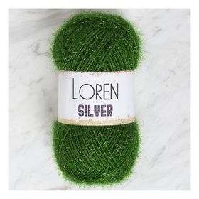 Loren RS0041 34101 Silver Yeşil El Örgü İpi