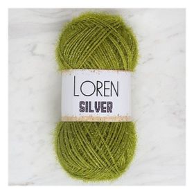 Loren RS0044 34100 Silver Yeşil El Örgü İpi