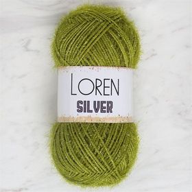 Loren RS0044 34100 Silver Yeşil El Örgü İpi