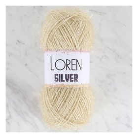 Loren RS0066 34094 Silver Bej El Örgü İpi
