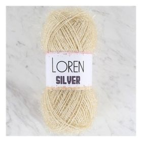 Loren RS0066 34094 Silver Bej El Örgü İpi
