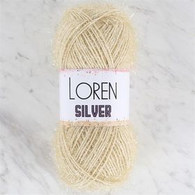 Loren RS0066 34094 Silver Bej El Örgü İpi