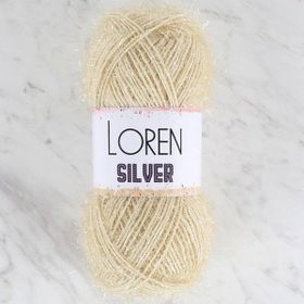 Loren RS0066 34094 Silver Bej El Örgü İpi