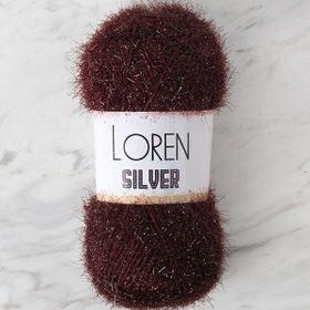 Loren RS0093 34089 Silver Kahverengi El Örgü İpi