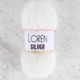 Loren Silver 34069 RS Ekru El Örgü İpi