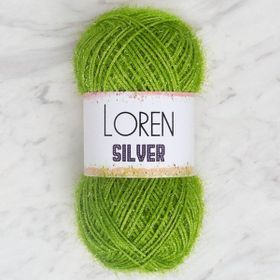 Loren Silver 34099 RS0047 Yeşil El Örgü İpi