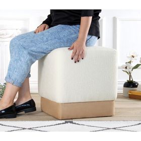 Lorence Home Borgot Krem Puf