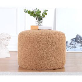 Lorence Home Camel Skylee Kürk Puf
