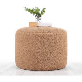 Lorence Home Camel Skylee Kürk Puf