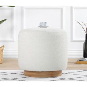 Lorence Home Cheriton Krem Puf