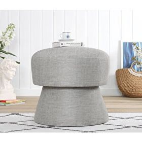 Lorence Home Endor Açık Gri Puf