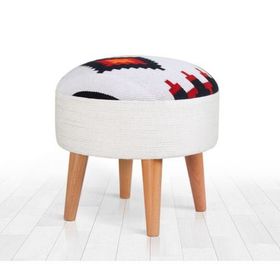 Lorence Home Farm Troya Kilim Puf