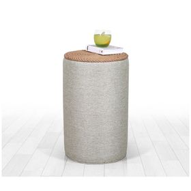 Lorence Home Filika Sehpa Gri Puf