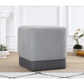 Lorence Home Gri Borgot Puf