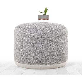 Lorence Home Gri Cedre Puf