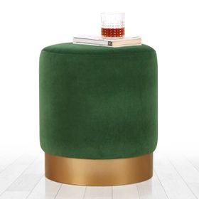 Lorence Home Memfis Zümrüt Yeşili Puf