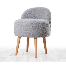 Lorence Home Merkür Püsküllü Gri Puf