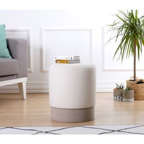 Lorence Home Ropp Krem Puf