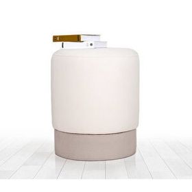 Lorence Home Ropp Krem Puf