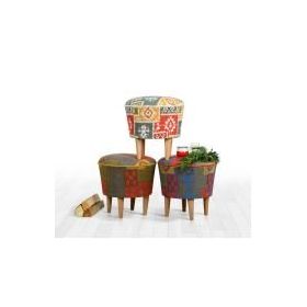 Lorence Home Rug Mavi Puf