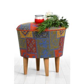 Lorence Home Rug Mavi Puf