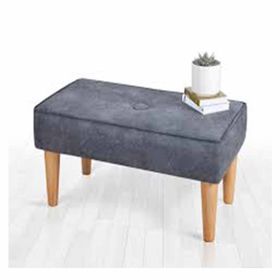 Lorence Home Square Gri Puf