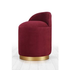 Lorence Home TY1064 Bordo Dover Puf