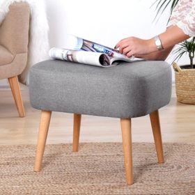 Lorence Home TY2205 Parrot Açık Gri Puf