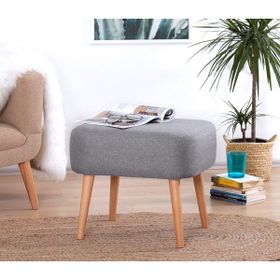 Lorence Home TY2205 Parrot Açık Gri Puf