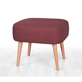 Lorence Home TY2209 Bordo Parrot Bordo Puf