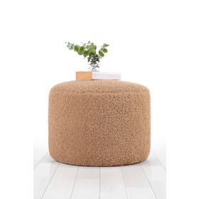 Lorence Home TY30155 Camel Skylee Kürk Puf
